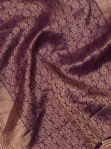 Banarasi Art silk saree Violet