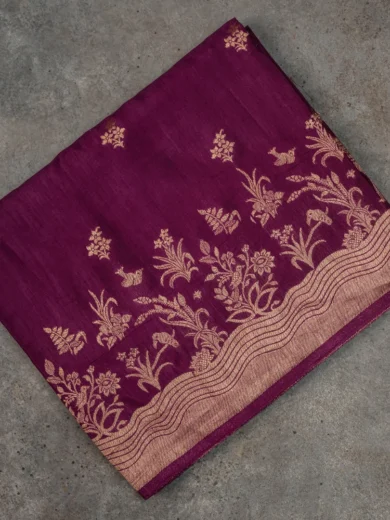 Banarasi Art silk saree Pink