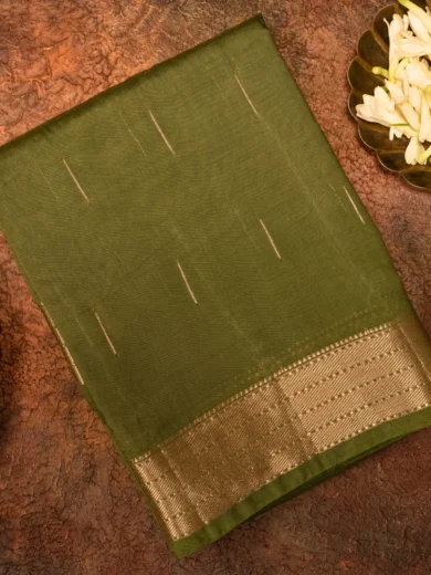 Dola Silk Saree Green