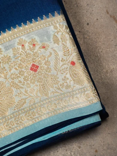 Raw Mango Saree Blue