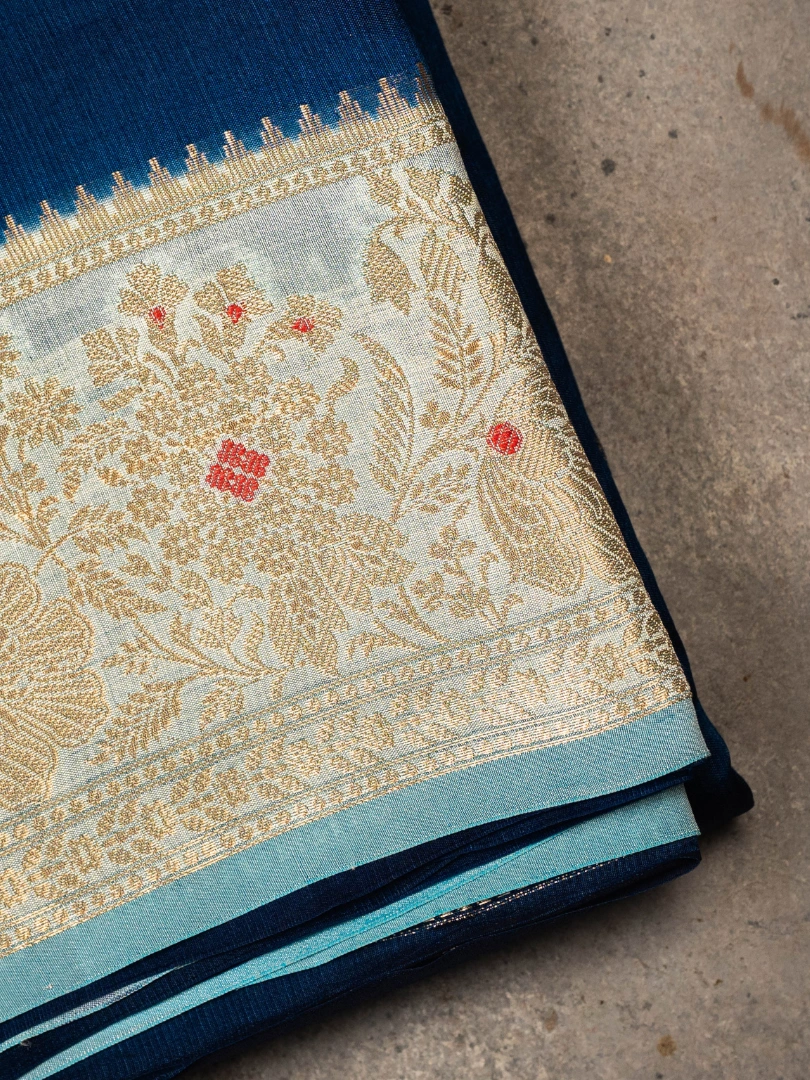 Raw Mango Saree Blue