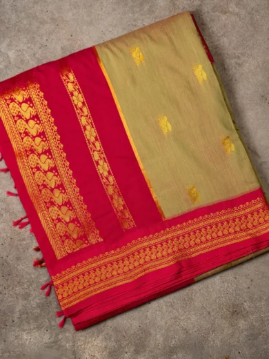 Kalyani Silk Cotton Red 1