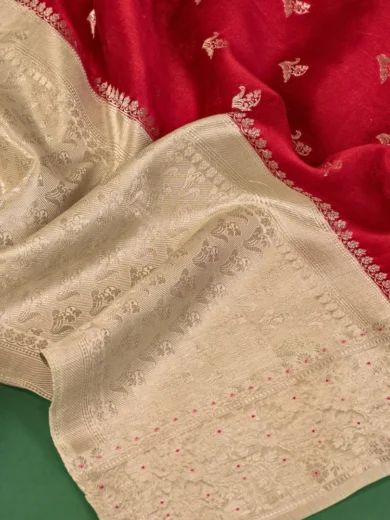 Raw Mango Dark Red and Ivory 2