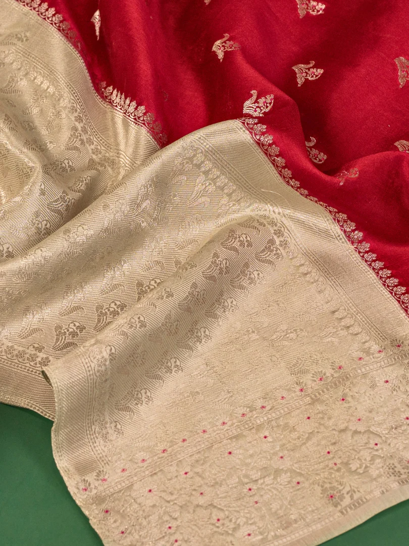 Raw Mango Dark Red and Ivory 2